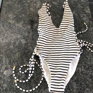 Blue life roped bikini